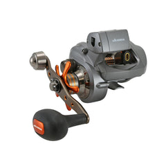 Okuma CW-354DLX left-hand crank enables precise line control during trolling