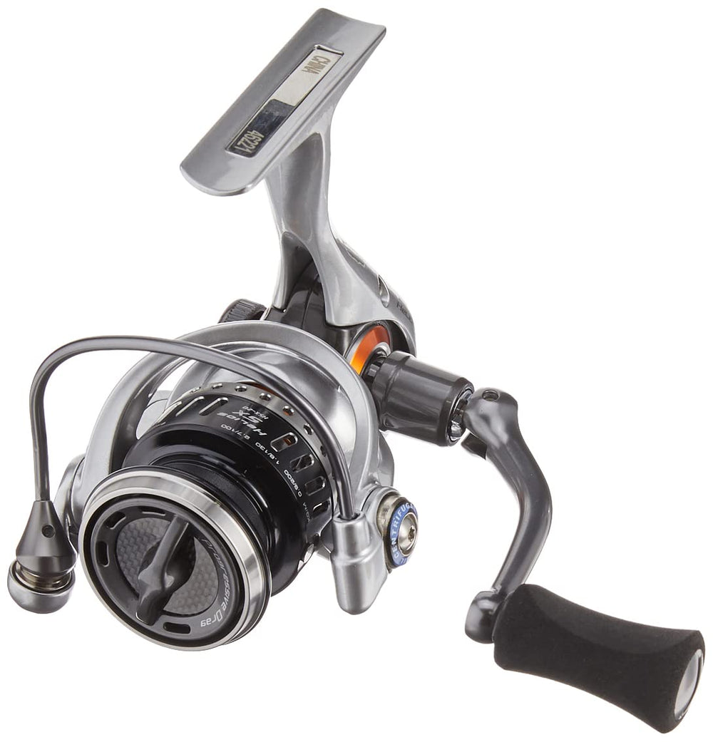 Okuma Helios SX reel left handle for versatile retrieval on light tackle.
