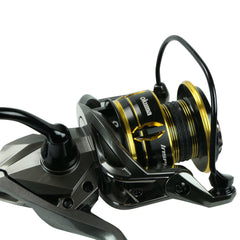 Okuma Inspira ISX Carbonite drag washers ensure reliable stopping power.