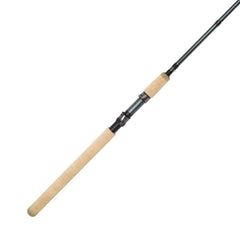 OKUMA SST-S-702ULa gray finish shot showing action-ready design for trout fishing