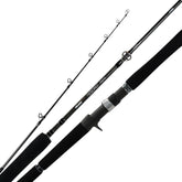 Okuma Tesoro UXR blank close-up shows durable carbon construction.