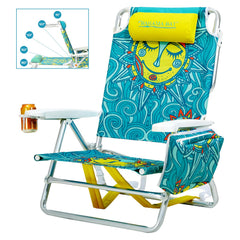 Old Bahama Bay backpack beach chair folding design for easy transport.