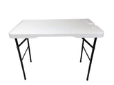Old Cedar Outfitters cleaning table with drain for fast, mess-free cleanup after projects
