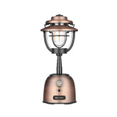 OLIGHT Olantern Stretch 500-lumen camping-setup in warm copper glow for evenings