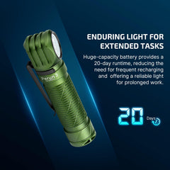 OLIGHT Perun 3 red light mode ready for signaling and low-light tasks