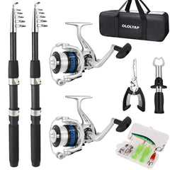 OLOLYAP 6.9ft telescopic fishing rods and reels