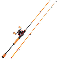 One Bass ALFEN baitcasting reel close-up with braking system for longer casts