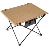 ONETIGRIS CampMate table folded for compact backpacking carry and easy storage.