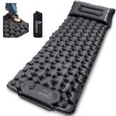 ONETIGRIS Blackcrystal pad with built-in pillow provides plush outdoor support