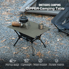 ONETIGRIS Dipper removable legs allow easy height adjustments for meals.