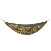 OneTigris Hideout Underquilt setup shows quick hammock attachment for camping