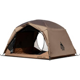 OneTigris Jovian front view shows roomy entry for family camping.