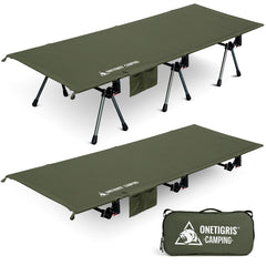 ONETIGRIS Supranubis cot setup for fast assembly and easy outdoor sleep
