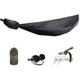 Onewind 11ft hammock setup showing ultralight setup for backpacking