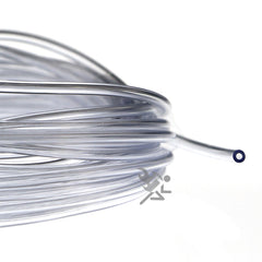 Clear vinyl tubing protecting fishing lure treble hooks for bass and walleye