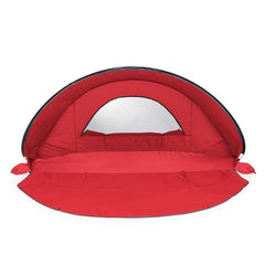 ONIVA Manta sun shade side view compact and portable for outdoor games.