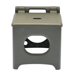 Onmaru mini folding stool folded-compact, effortless to stash in a bag for quick outdoor seating.