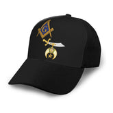 ONVOWO Mason Shriner Split Masonic Shrine dad hat front view showing classic style and sun protection