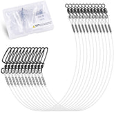 OROOTL fluorocarbon leaders pack available in 12 and 48 pieces