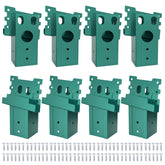 Opmeiro elevator bracket in use reinforces a deer stand with robust 2000-lb capacity