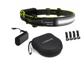 OPTIMAL VENTURES Liteband PRO front view headlamp offers hands free lighting.
