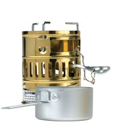 Optimus Svea stove camping setup demonstrates reliable field performance for backcountry cooking