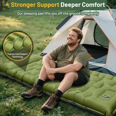 Oramoose sleeping pad featuring TPU coating for durability in rugged conditions