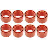 Orange rubber tube insert protector for 2-inch rod holder