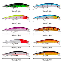 High carbon steel #6 treble hooks on lure