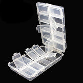 OriGlam 20-compartment tackle box - front view