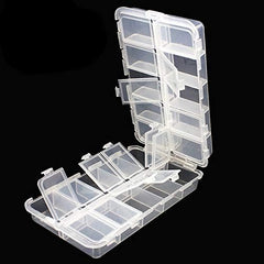 Translucent lid showing contents of OriGlam organizer