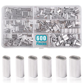 OROOTL 600-piece fishing crimp sleeves kit in box