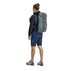 Ortovox Traverse 30L side pocket and cinch areas for quick access to layers