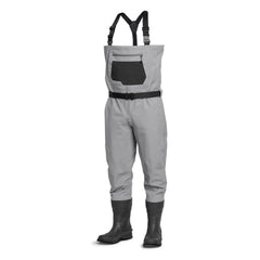Orvis Clearwater bootfoot wader with vulcanized neoprene sole for steady grip in cold streams