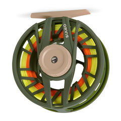 Orvis Clearwater Cast Reel IV with large arbor for smoother line control and faster retrieves.
