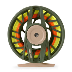 Orvis Clearwater Cast Reel IV powder-coat finish resists wear and corrosion.