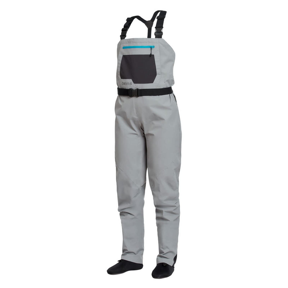 Orvis Clearwater women's chest waders with waterproof shell for dry protection