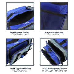 OSAGE RIVER exterior pockets for small accessories and quick access on the water