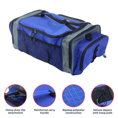 OSAGE RIVER tackle bag features water-resistant ripstop shell to protect gear