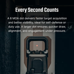 Osight K Micro open reflex profile demonstrates compact, durable design for concealed carry