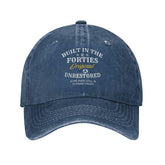 Ositerpz FLALORI Forties hat front view shows retro style for everyday wear
