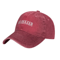 Ositerpz Stud Muffin cap for men in red enhances relaxed style
