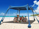 Osoeri Beach Tent 10x10 ft shade area for family outings