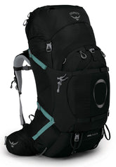 Osprey Ariel Plus 70L close to body carry for stability on demanding trails