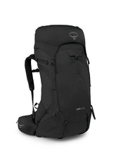 Osprey Aura AG LT 50 backpack with side panel access for quick gear.