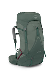 Osprey Aura AG LT 50L front view shows streamlined design for quick trips