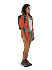 Daylite dual side mesh pockets for quick-access water bottles during commutes.