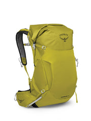 Osprey Downburst 36L IPX5 waterproof main compartment protects gear in light rain