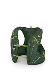 Osprey Duro vest close-up with Hydraulics reservoir for trail hydration.