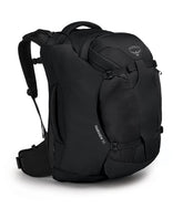Osprey Fairview 55L front-view shows spacious main compartment for travel